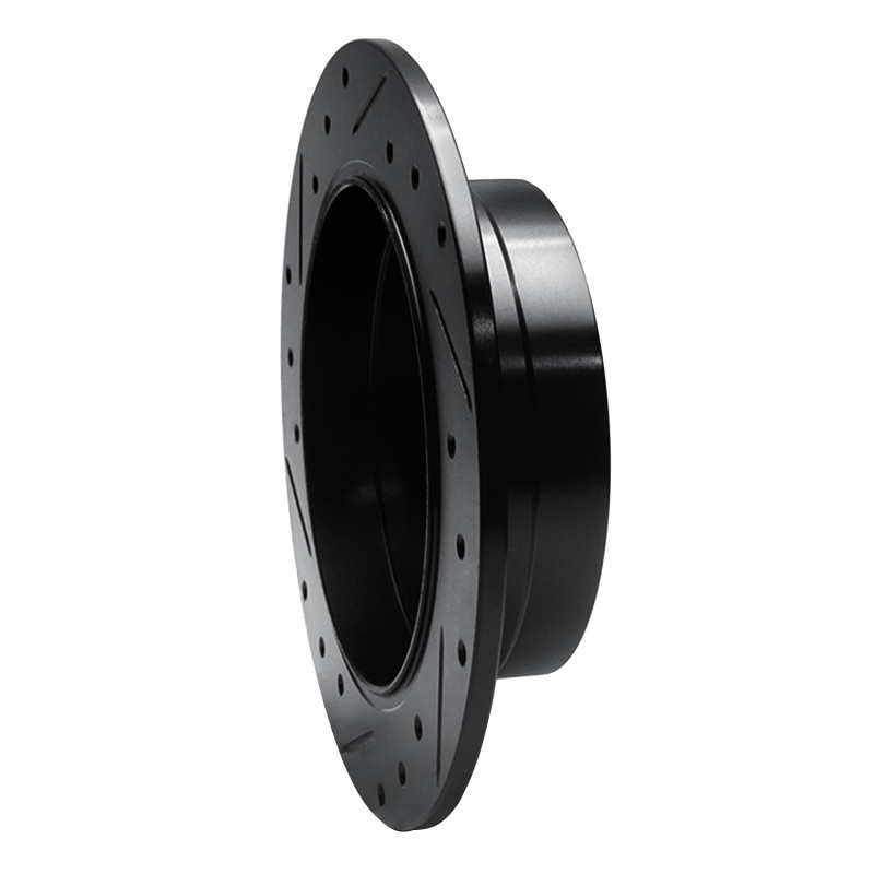 Mercedes-Benz B200 Brake Rotor (1) - Rear Right - R1 Concepts - Drilled & Slotted - Black - `06-`11